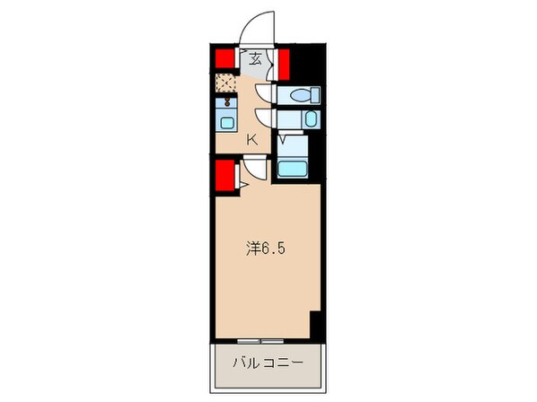 ﾌｧｽﾃｰﾄNAGOYA今池ﾊﾞﾚﾝｼｱの物件間取画像